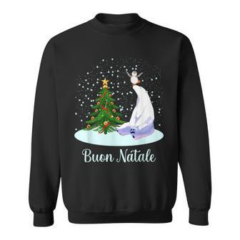 Buon Natale Italian Xmas Christmas Holiday Sweatshirt - Seseable