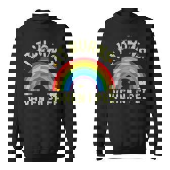 It Burns When I Pee Saying Sweatshirt - Thegiftio UK