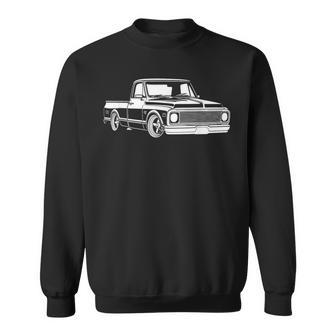 C10 Truck Custom 10 Classic C10 Truck Vintage Truck Sweatshirt - Seseable