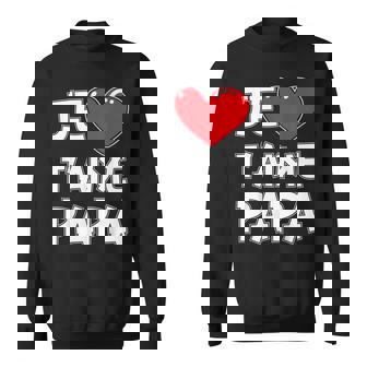Cadeau D'anniversaire Et Fête Des Pères Je T'aime Papa Sweater e - Cadeauxyz