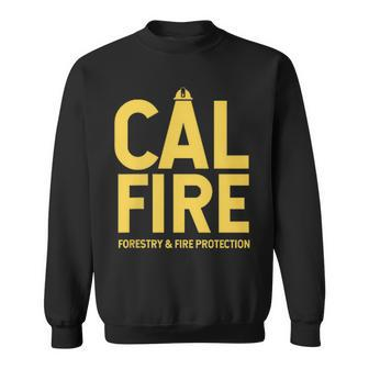 Cal-Fire Forestry Fire Protection Firefighter Sweatshirt - Monsterry DE