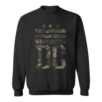 Camo Washington Dc Washington Dc Capitol Hill Sweatshirt - Monsterry