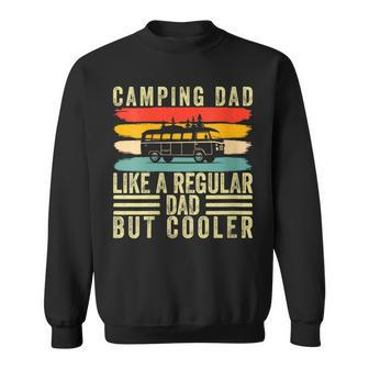 Camper Father For Father Day Camping Dad Sweatshirt - Seseable