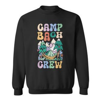 Camping Bridal Party Camp Bachelorette Camp Bach Crew Sweatshirt | Mazezy