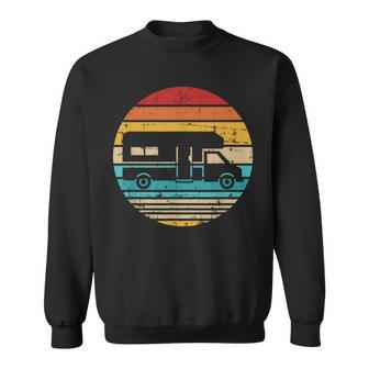 Camping Vintage Camper Van Sweatshirt - Seseable