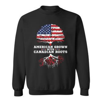 Canada Roots American Grown Canadian Roots Sweatshirt - Monsterry AU