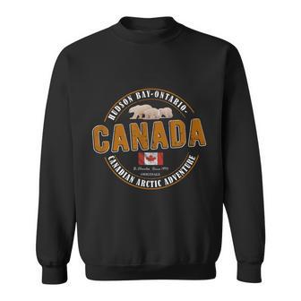 Canada Toronto Montreal Vancouver Canada Flag Sweatshirt - Seseable