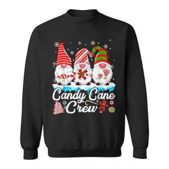 Candy Cane Crew Christmas Gnomes Family Matching Sweatshirt - Thegiftio UK
