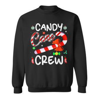 Candy Cane Merry And Bright Christmas Lights Candy Costume Sweatshirt | Mazezy