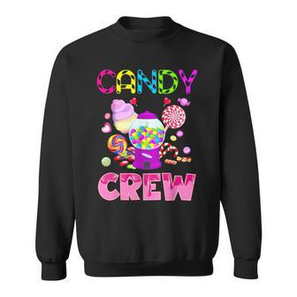 Candy Land Candy Crew Decorations Sweetie Candy Squad Sweatshirt - Seseable