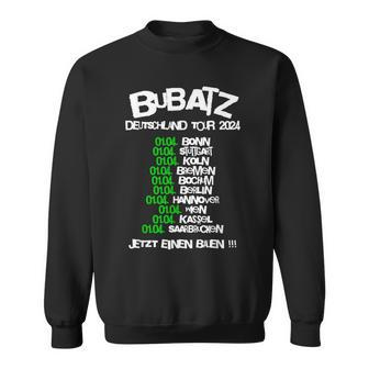 Cannabis Legalisierung Bubatz Legal Deutschland Tour 2024 Sweatshirt - Seseable