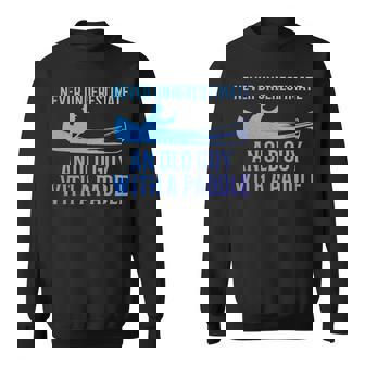 Canoeing Never Underestimate An Old Guy With A Paddle Canoe Sweatshirt | Seseable UK