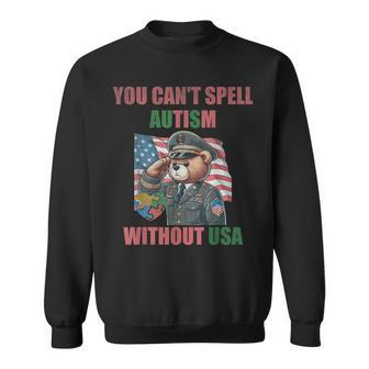 You Can't Spell Autism Without Usa Sweatshirt | Mazezy DE