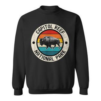 Capitol Reef National Park Vintage Sweatshirt - Monsterry UK