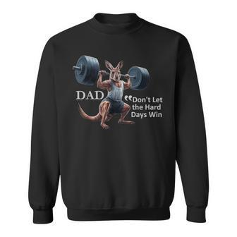 Captain Kangaroo Dad Hat Fitness Dad Hat Strength Daddy Sweatshirt - Monsterry DE