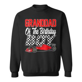 Car Racing Granddad Of The Birthday Boy Formula Race Car Sweatshirt | Mazezy