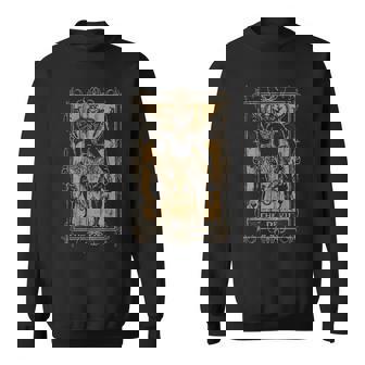 Cartas Góticas Del Tarot De La Bruja Del Diablo Horror Oculto Camisa de entrenamiento - Regaloses