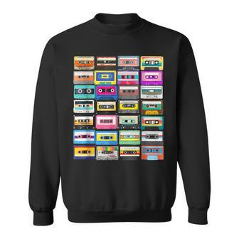 Cassette Mixtape Retro 1980S 1990S Music Vintage Graphic Sweatshirt - Monsterry UK