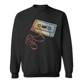 Cassette Retro Styleintage Sweatshirt - Seseable