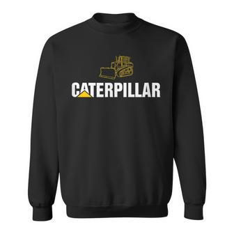 Cat Machinist Driver Fan Caterpillar Digger Dozer Sweatshirt - Seseable