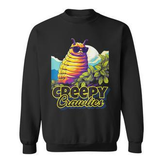 Caterpillar Creepy Crawlies Insect Hungry Animal Sweatshirt - Monsterry