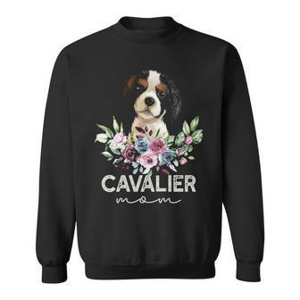 Cavalier King Charles Spaniel Dog Mom Sweatshirt | Mazezy