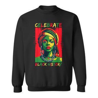 Celebrate Black History African Civil Rights Empowerment Sweatshirt - Seseable