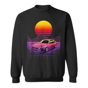 Celica Outrun Synthwave Vaporwave Aesthetic 80'S Retro Sweatshirt - Monsterry CA