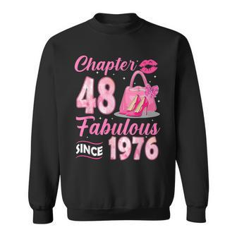 Chapter 48 Fabulous Since 1980 48Th Birthday 48 Year Old Sweatshirt - Thegiftio UK