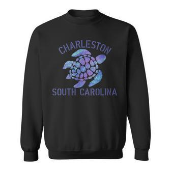 Charleston Sc Beach Tribal Turtle Sweatshirt - Monsterry UK