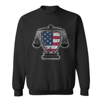 Checks & Balances America Classic Sweatshirt | Mazezy