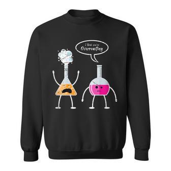 Chemical Reaction Periodic Table Chemistry Sweatshirt - Thegiftio UK