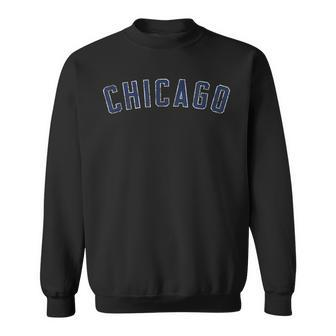 Chicago Illinois Il Vintage Sports Retro Sweatshirt - Monsterry CA