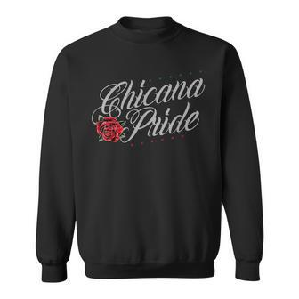 Chicano And Chicana For Chicana Pride Sweatshirt - Monsterry AU
