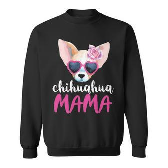 Chihuahua Mama For Women Chihuahua Mom Sweatshirt | Mazezy AU