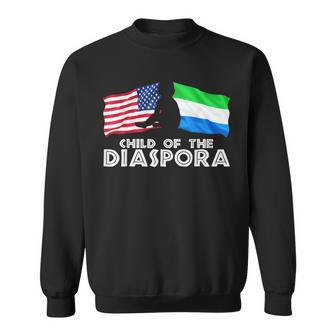 Child Of The Diaspora America Sierra Leone Ados Sweatshirt - Monsterry UK