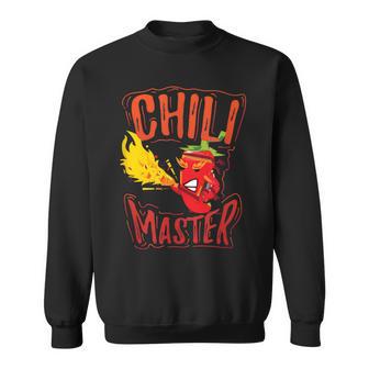 Chili Master Food Contest Cook Off Red Pepper Sweatshirt - Monsterry CA