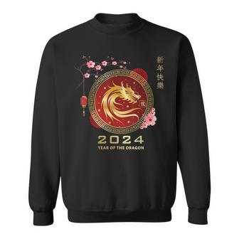 Chinese Lunar New Year 2024 Year Of The Dragon Zodiac Sign Sweatshirt | Mazezy
