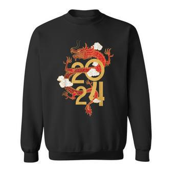 Chinese New Year 2024 Year Of The Dragon Lunar New Year 2024 Sweatshirt | Mazezy