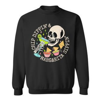 Chip Dippin' And Margarita Sippin' Mexican Food Lover Sweatshirt - Monsterry CA