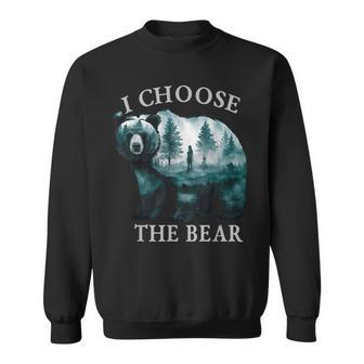 I Choose The Bear 2024 Bear In The Camp Trending Sweatshirt - Monsterry CA