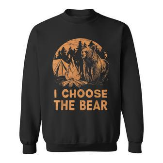 I Choose The Bear I Choose The Bear Feminist Sweatshirt - Monsterry DE
