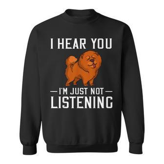 Chow Chow Dog Puppies Owner Lover Sweatshirt - Monsterry
