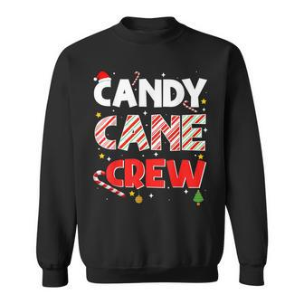 Christmas Candy Cane Crew For Family And Cousins Christmas Sweatshirt - Seseable