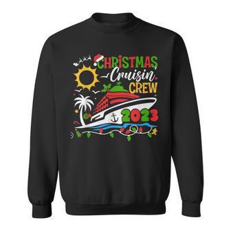 Christmas Cruisin' Crew 2023 Christmas Cruise Sweatshirt - Seseable