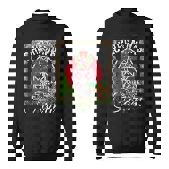 Christmas On The Farm Country Farmhouse Christmas Sweatshirt - Monsterry