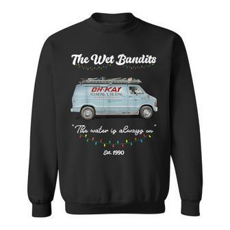 Christmas Wet Oh Kay Plumbing Bandits 1990 Heating Sweatshirt - Monsterry AU