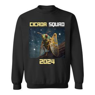 The Cicada Apocalypse Brood Xiii And Xix Cicada Squad 2024 Sweatshirt - Seseable
