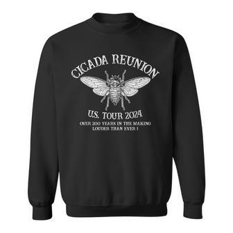 Cicada Reunion Tour 2024 Cicada Lover Vintage Sweatshirt - Monsterry DE