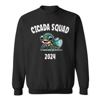 Cicada Squad 2024 Periodical Cicada Lover Sweatshirt | Mazezy
